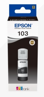 Originálna fľaša Epson 103 BK (C13T00S14A) (Čierná)