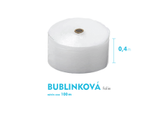 Bublinkov flia - 40 cm x 100 m - rka x nvin