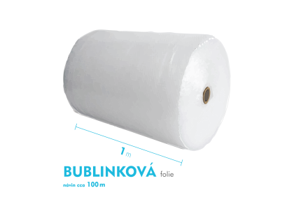 Bublinkov flia - 100 cm x 100 m - rka x nvin