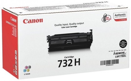 Originlny toner Canon CRG-732H BK (ierny)