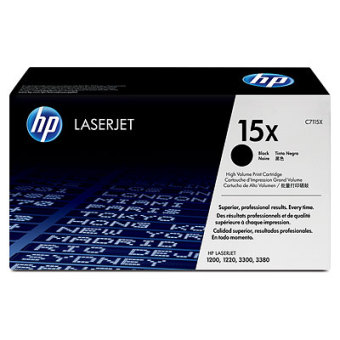 Originlny toner HP 15X, HP C7115X (ierny)