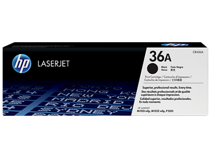 Originlny toner HP 36A, HP CB436A (ierny)