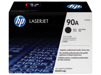 Originlny toner HP 90A, HP CE390A (ierny)