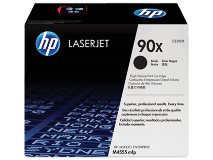 Originlny toner HP 90X, HP CE390X (ierny)