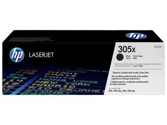 Originlny toner HP 305X, HP CE410X (ierny)