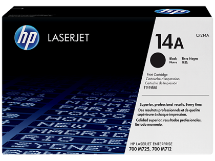 Originlny toner HP 14A, HP CF214A (ierny)