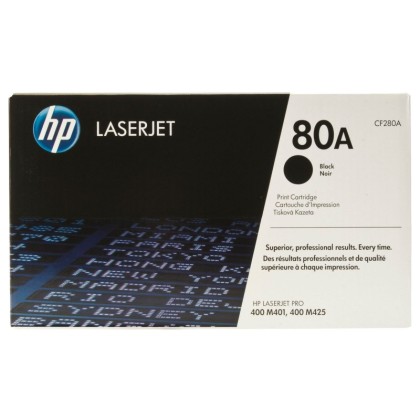 Originlny toner HP 80A, HP CF280A (ierny)