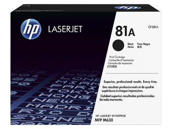 Originlny toner HP 81A, HP CF281A (ierny)