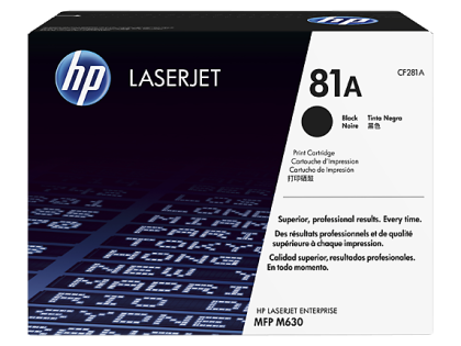 Originlny toner HP 81A, HP CF281A (ierny)