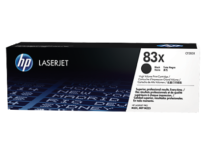 Originlny toner HP 83X, HP CF283X (ierny)