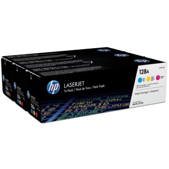 Originlne tonery HP 128A, HP CF371AM (Farebn) multipack