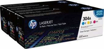 Originlne tonery HP 304A, HP CF372AM (Farebn) multipack