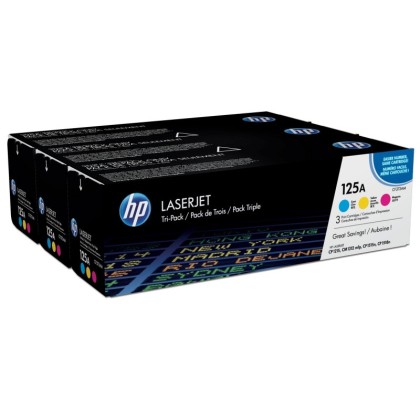 Originlne tonery HP 125A, HP CF373AM (Farebn) multipack