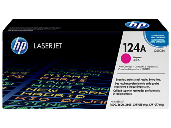 Originlny toner HP 124A, HP Q6003A (Purpurov)