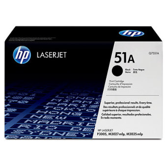 Originlny toner HP 51A, HP Q7551A (ierny)