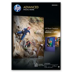 Fotopapier A4 HP Advanced Glossy, 50 listov, 250 g/m², leskl (Q8698A)