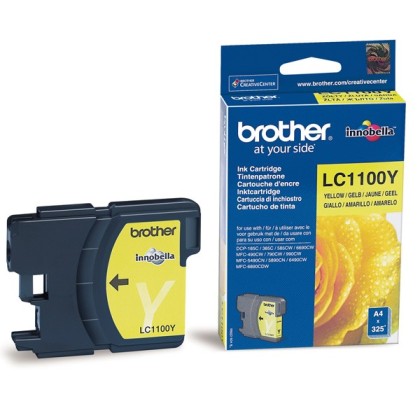 Originlna npl  Brother LC-1100Y (lt)