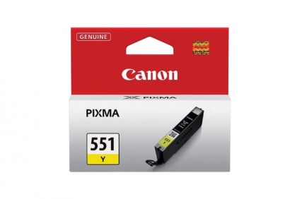 Originálna cartridge Canon CLI-551Y (Žltá)