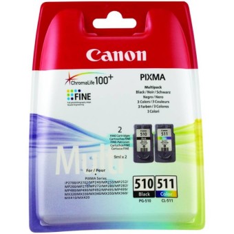 Originlna sada npl Canon PG-510/CL-511 (ierna, farevn)