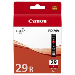 Cartridge do tiskrny Originlna npl  Canon PGI-29R (erven)