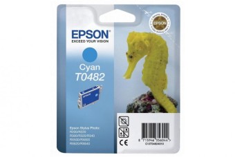 Originálna cartridge  EPSON T0482 (Azúrová)