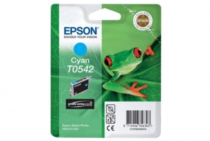 Originálna cartridge  EPSON T0542 (Azúrová)