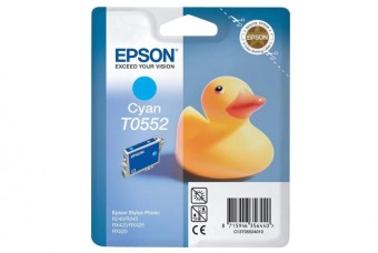 Originálna cartridge  EPSON T0552 (Azúrová)