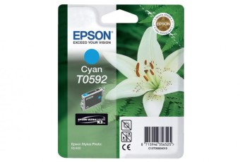 Originálna cartridge  Epson T0592 (Azúrová)