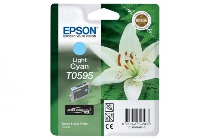 Originlna npl  Epson T0595 (Svetlo azrov)