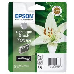 Cartridge do tiskrny Originlna npl  Epson T0599 (Svetlo svetle ierna)