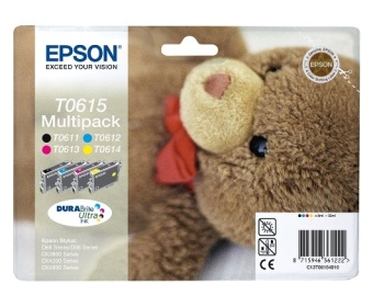Sada originálných náplň EPSON T0615 - obsahuje T0611-T0614