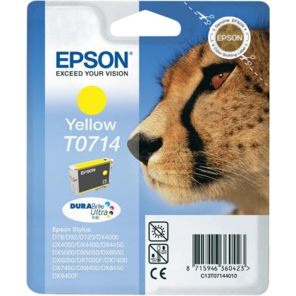 Originlna npl  EPSON T0714 (lt)