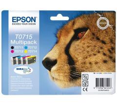 Sada originálných cartridge EPSON T0715 - obsahuje T0711-T0714
