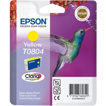 Originálna cartridge  EPSON T0804 (Žltá)