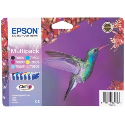 Sada originlnch npl EPSON T0807 - obsahuje T0801-T0806