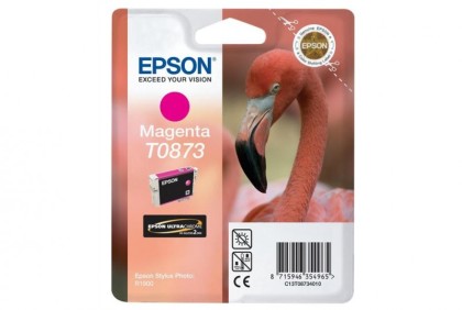Originlna npl  EPSON T0873 (Purpurov)