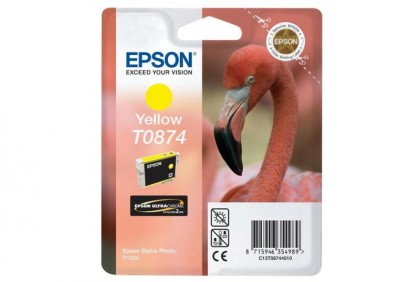 Originálna cartridge  EPSON T0874 (Žltá)