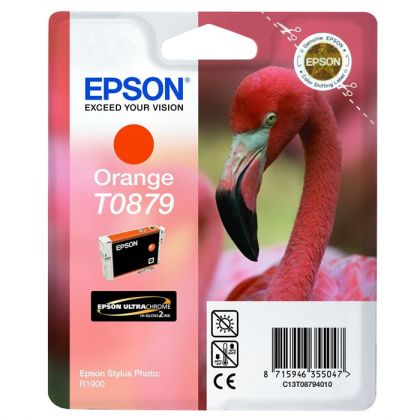 Originálna cartridge  EPSON T0879 (Oranžová)