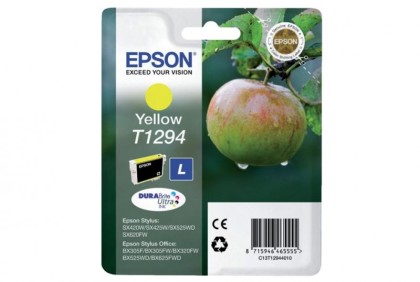 Originálna cartridge EPSON T1294 (Žltá)