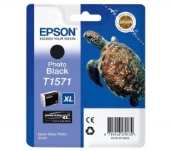 Cartridge do tiskrny Originlna npl  EPSON T1571 (Foto ierna)