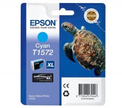 Cartridge do tiskárny Originálna cartridge  EPSON T1572 (Azúrová)