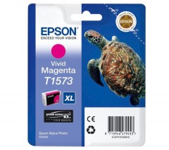 Cartridge do tiskrny Originlna npl  EPSON T1573 (Naivo purpurov)