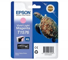 Cartridge do tiskrny Originlna npl  EPSON T1576 (Naivo svetlo purpurov)