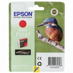 Cartridge do tiskrny Originlna npl EPSON T1597 (erven)