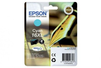 Originálna cartridge EPSON T1632 (Azúrová)