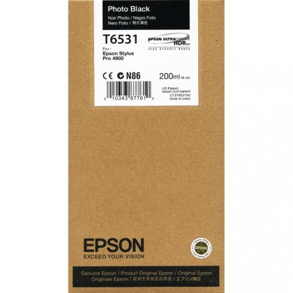 Originlna npl Epson T6531 (Foto ierna)