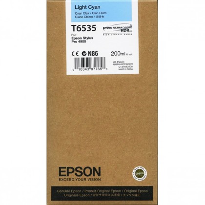 Originlna npl Epson T6535 (Svetl azrov)