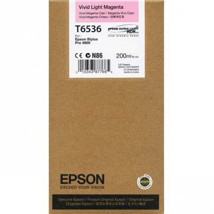 Originlna npl Epson T6536 (Naivo svetlo purpurov)
