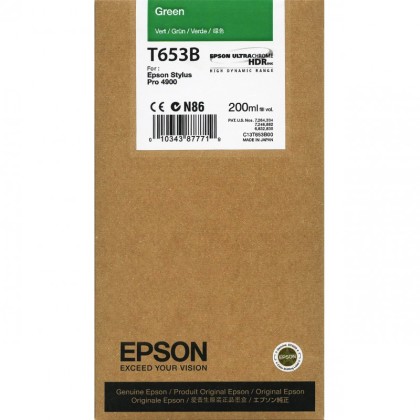 Originlna npl Epson T653B (Zelen)