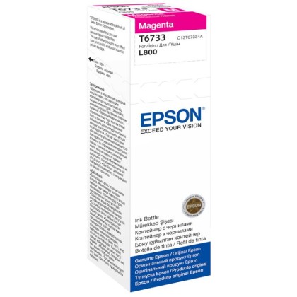 Originálna fľaša Epson T6733 (Purpurová)